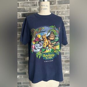 Y2K Rainforest Café Chicago Graphic T-Shirt